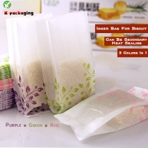 5 pcs 5x12.5cm Food Grade Small Cotton Paper Bag for Cookie Paper Food Packaging Sachet Supplies